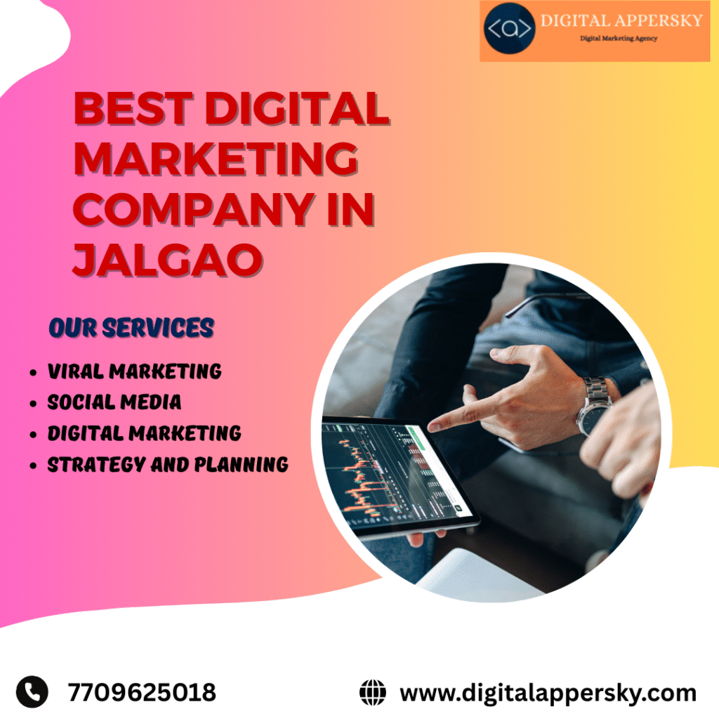 Best Digital Marketing Company in Jalgao