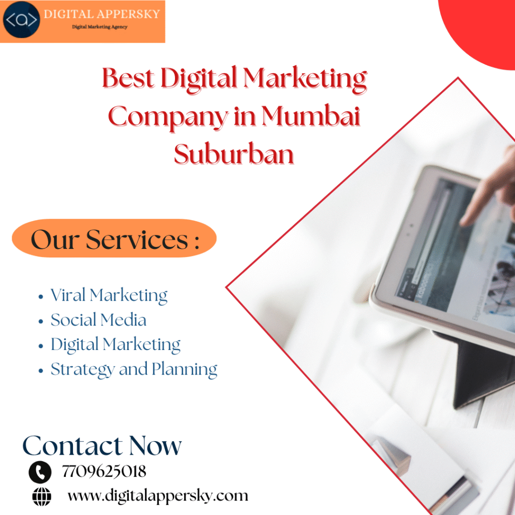 Best Digital Marketing Company in Mumbai Suburban